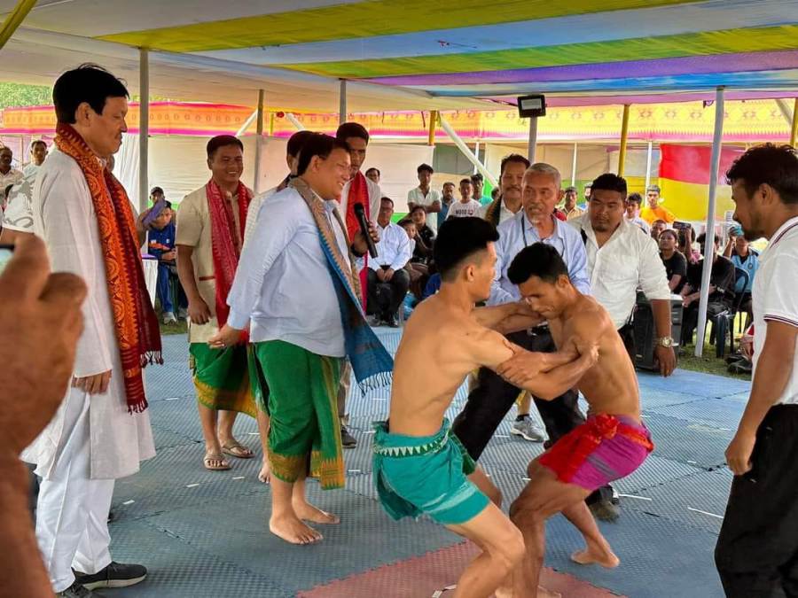 Baokhungri Festival gets underway at Harinaguri in Kokrajhar pic 6