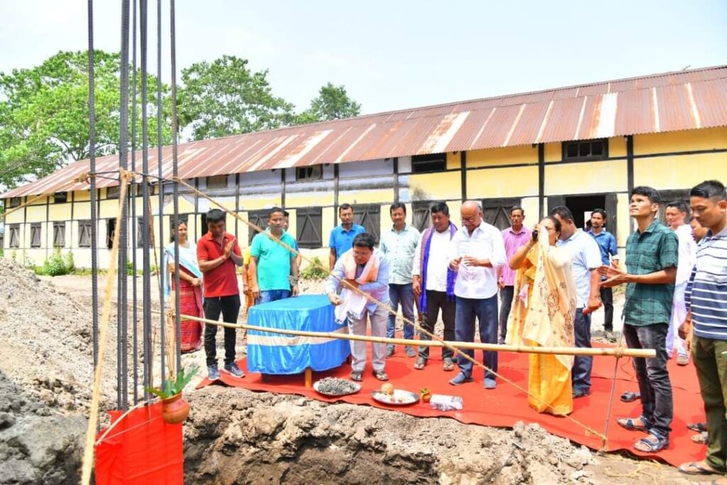 CEM Boro lays foundation stones in Kokrajhar 1