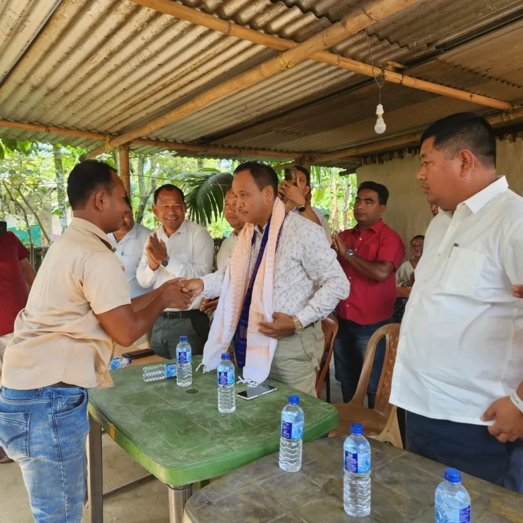 MP Narzary visits at Debargaon constituency in Kokrajhar 1