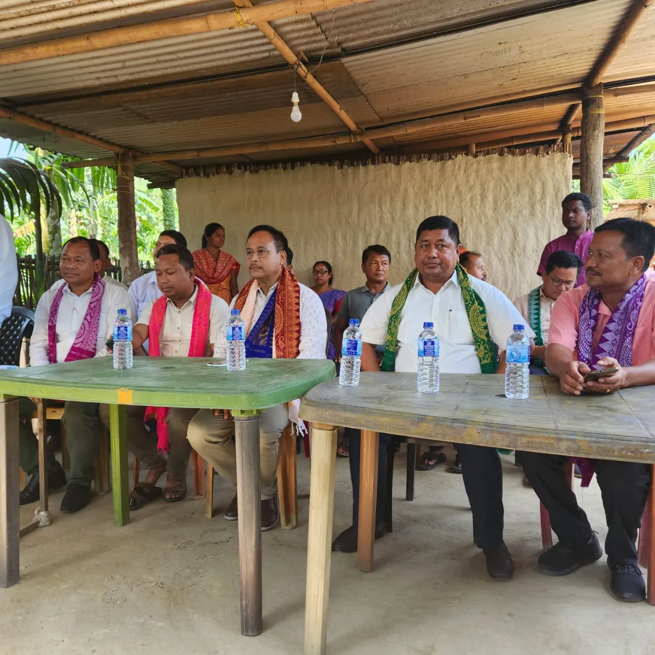 MP Narzary visits at Debargaon constituency in Kokrajhar