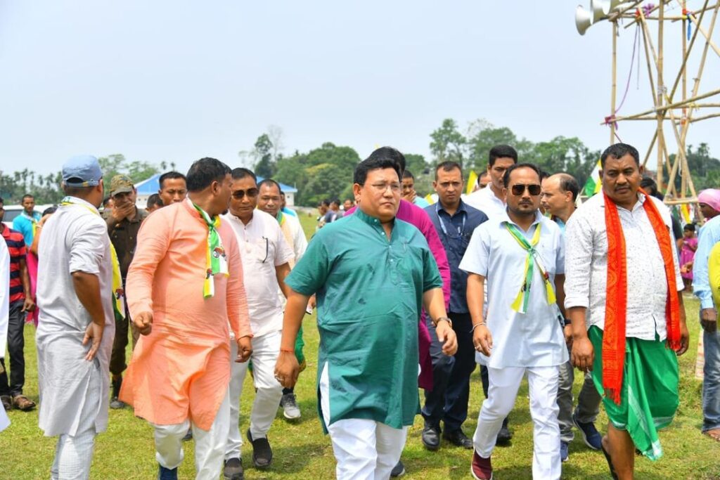 Sea of people throng at the UPPL's grand rally in Kokrajhar 5