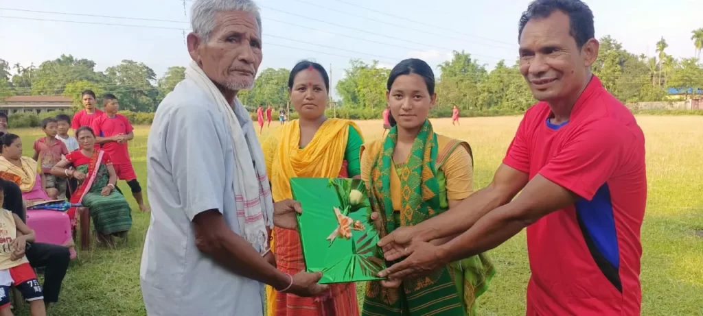 Amtisuwa Pwrbw celebrates at Kanthalguri in Kokrajhar 1