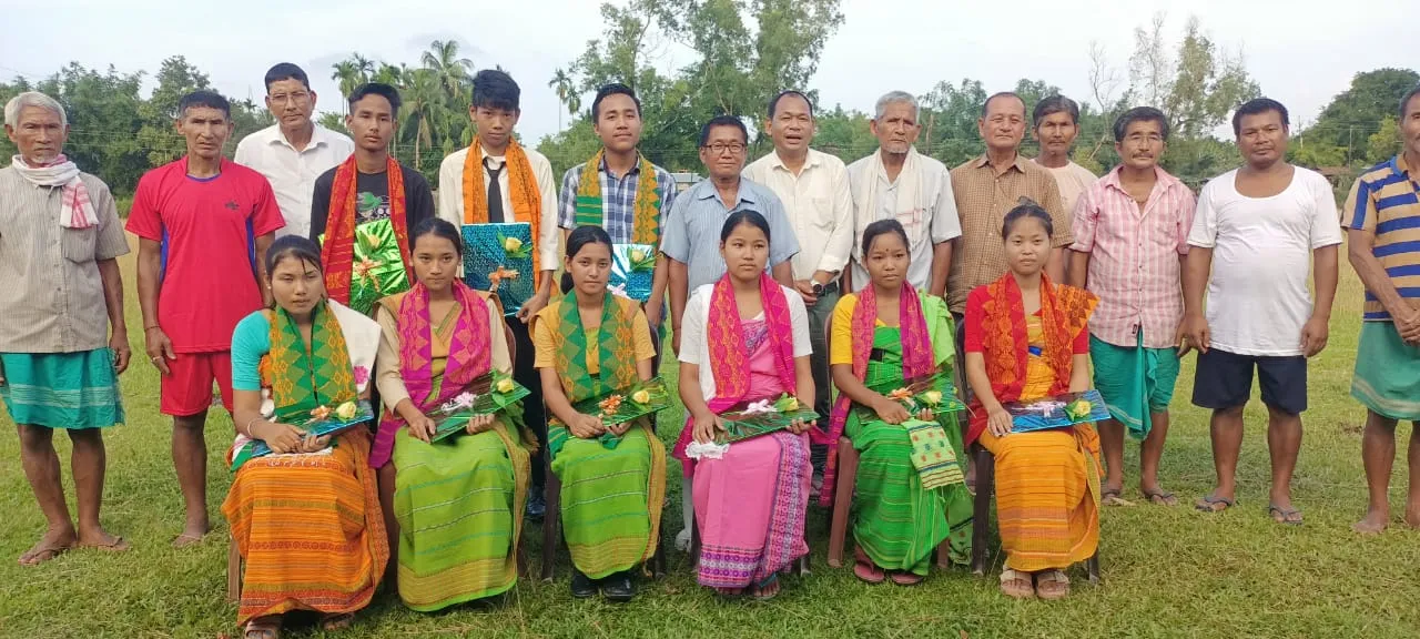 Amtisuwa Pwrbw celebrates at Kanthalguri in Kokrajhar 5