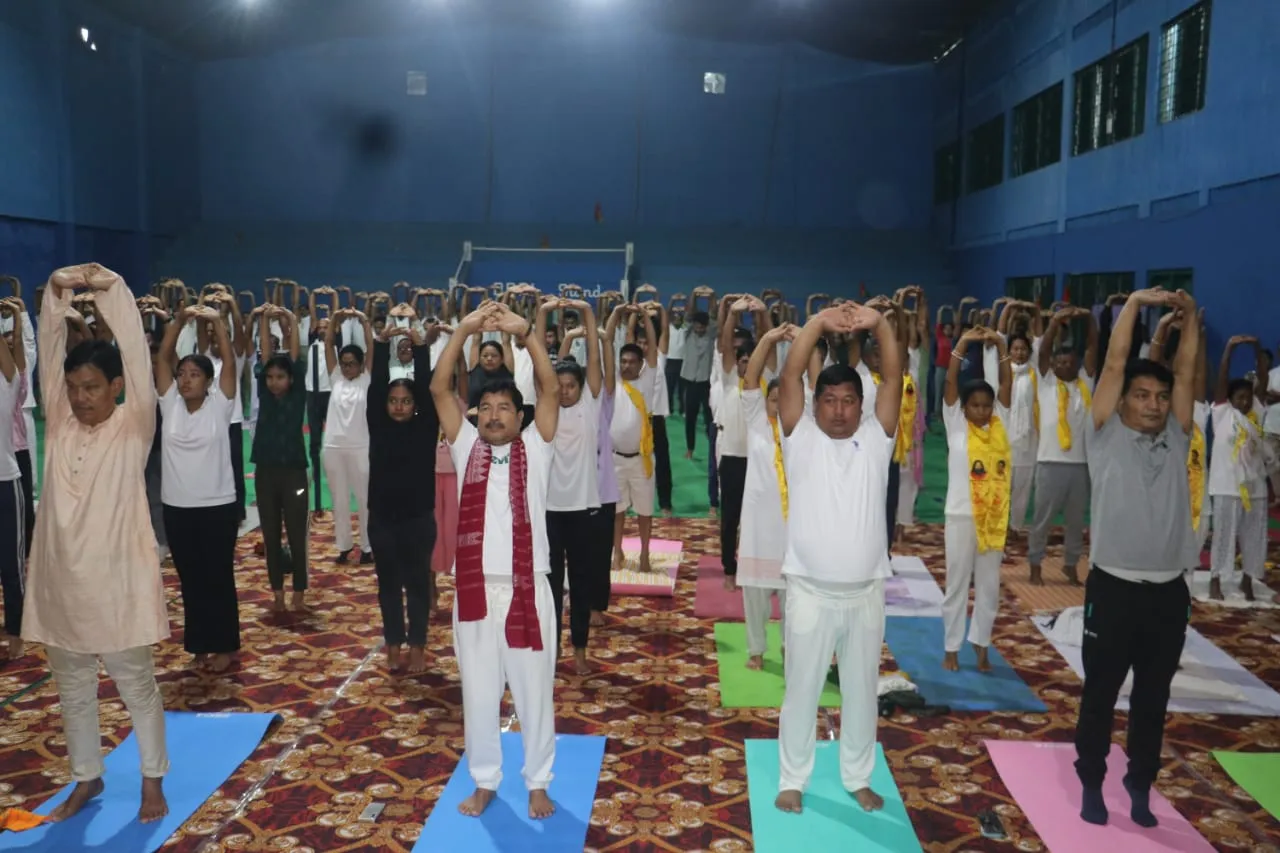 International Yoga Day celebration in BTR districts