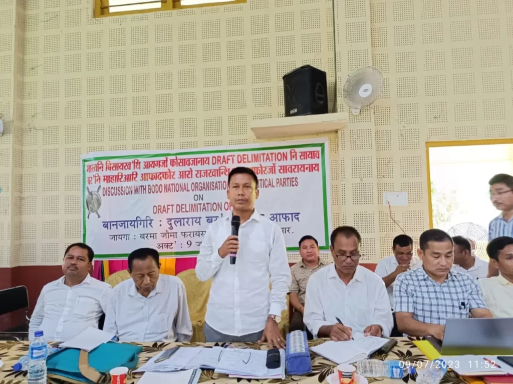 Bodo organisations demands for creation of Udalguri HPC, 10 ST reserved LACs in BTR