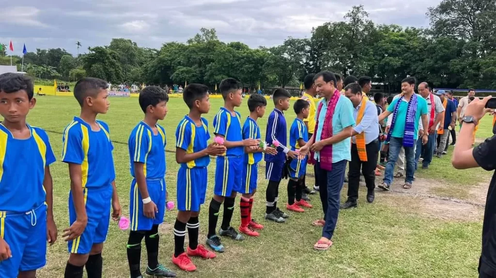 U 13 Football Tournament begins in Kokrajhar 1