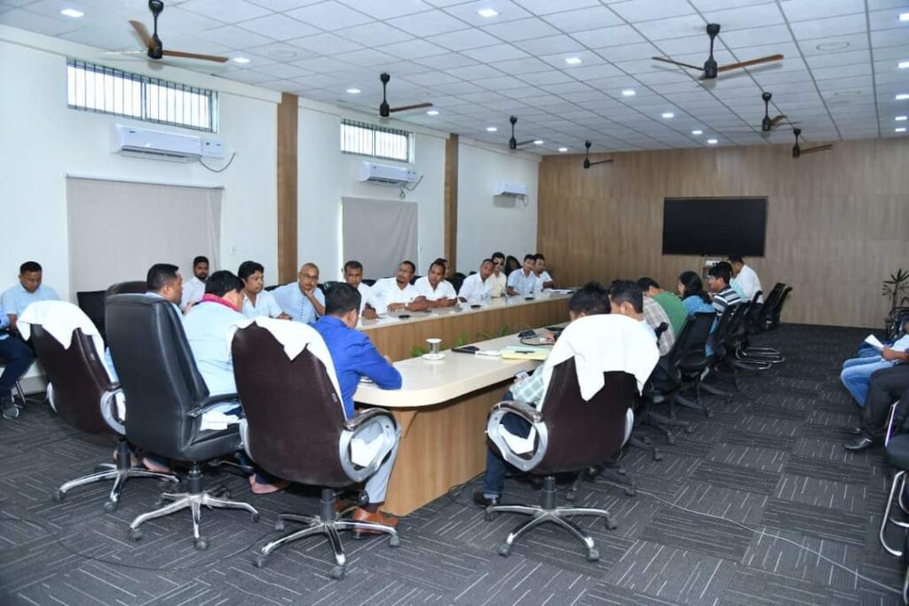 CEM Pramod Boro chaired meeting on human-elephant conflict 2