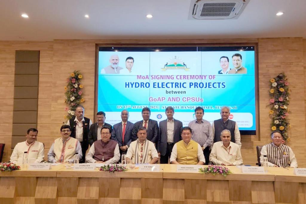 NTPC signs MoA with Arunachal Pradesh Govt