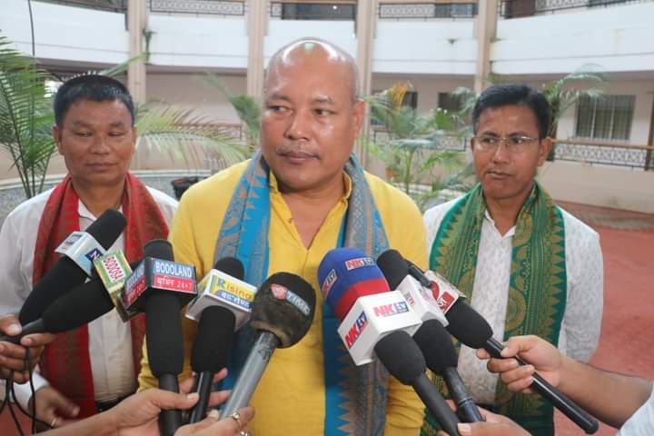 Assembly speaker Biswajit Daimary visits Kokrajhar