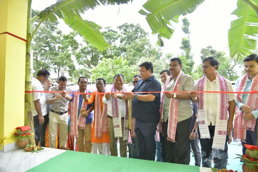 CEM Pramod Boro inaugurates superintendent office of handloom & textile