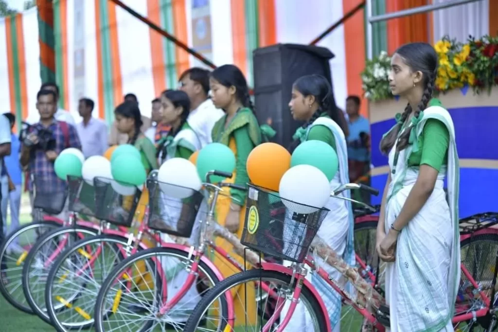 CEM Boro distributes Bicycles in Kokrajhar 2