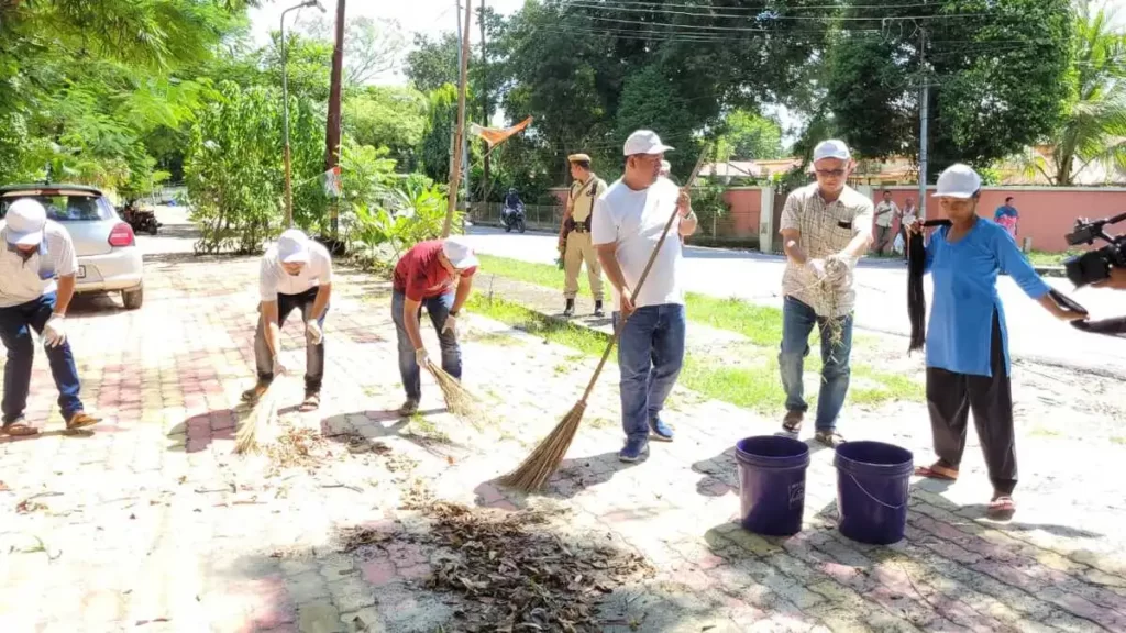 Cleanliness Drive carried out in Kokrajhar 1