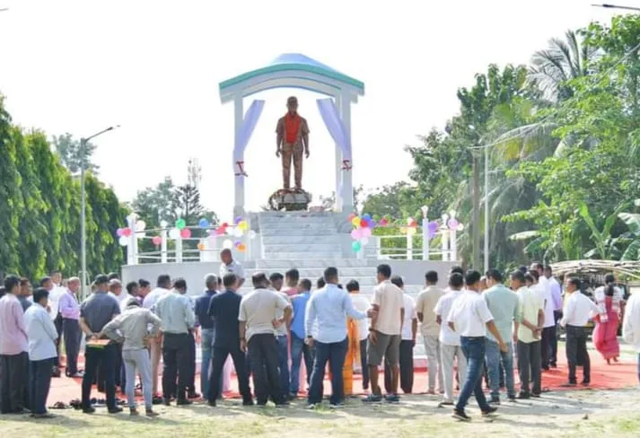 Statue of ex MLA Late Leho Ram Boro unveils at Tamulpur 2