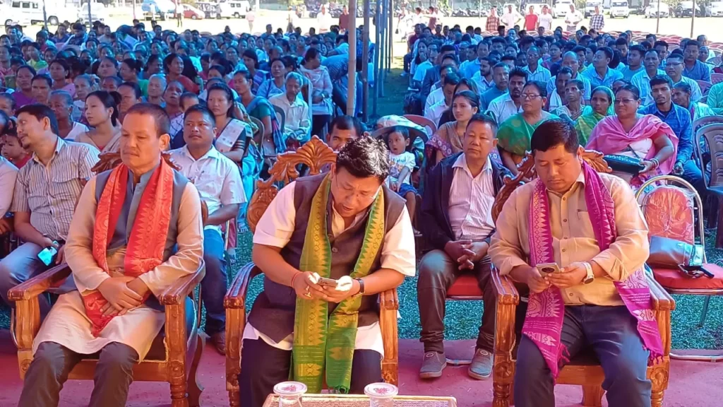 CEM Pramod Boro inaugurates Viksit Bharat Sankalpa Yatra in Kokrajhar 1