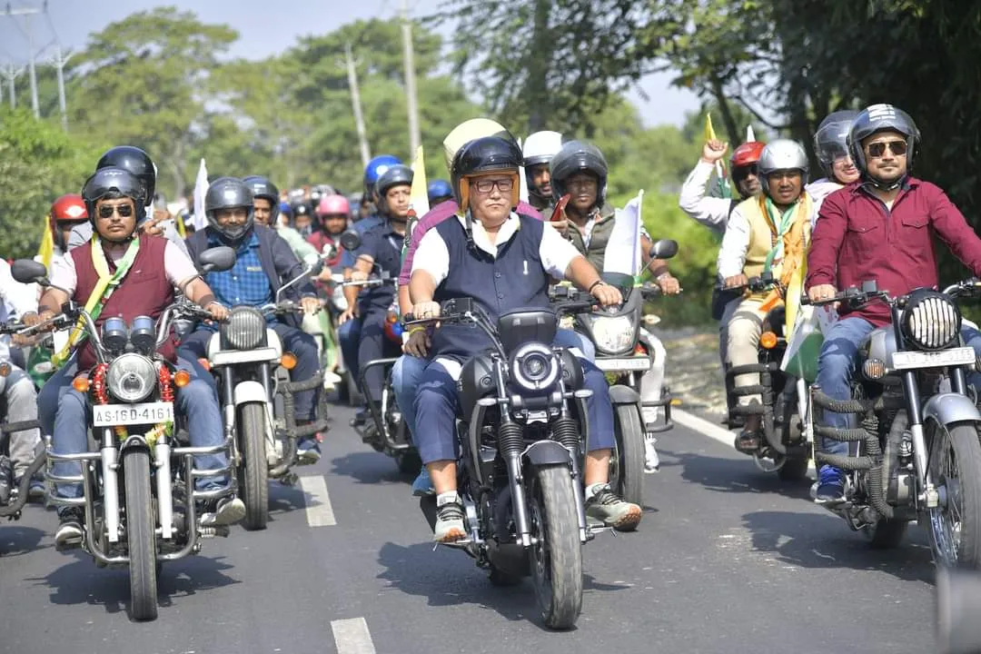 UPPL's peace bike rally witnesses grand participation in BTR