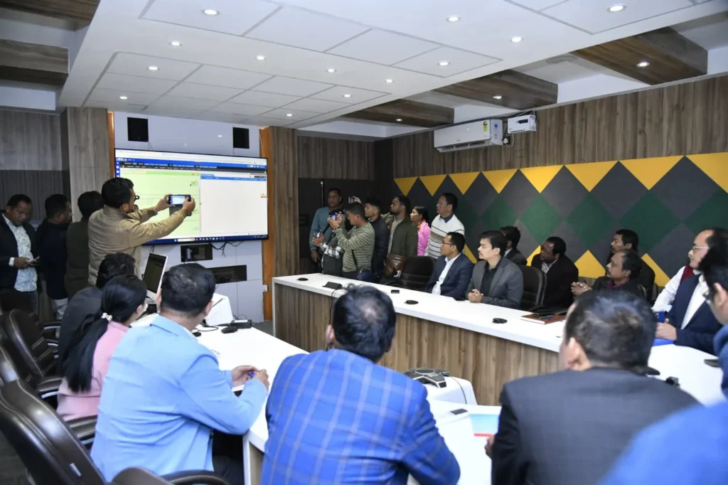 CEM Pramod Boro launched e- management system at BTC Secretariat 1