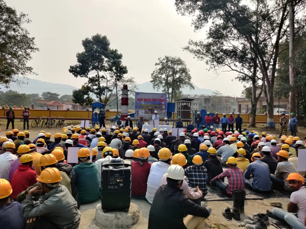 Effective Safety Peptalk at NTPC Bongaigaon Salakati Promotes Workplace Safety 6