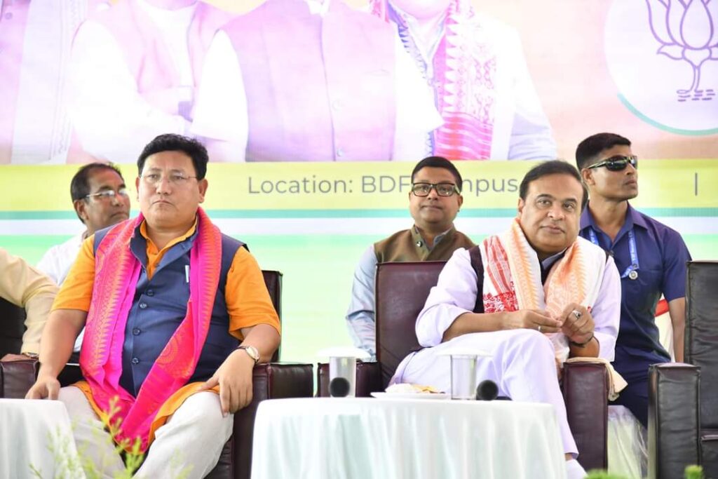 CM Himanta Biswa Sarma attends NDA alliance workers meet in Udalguri 3