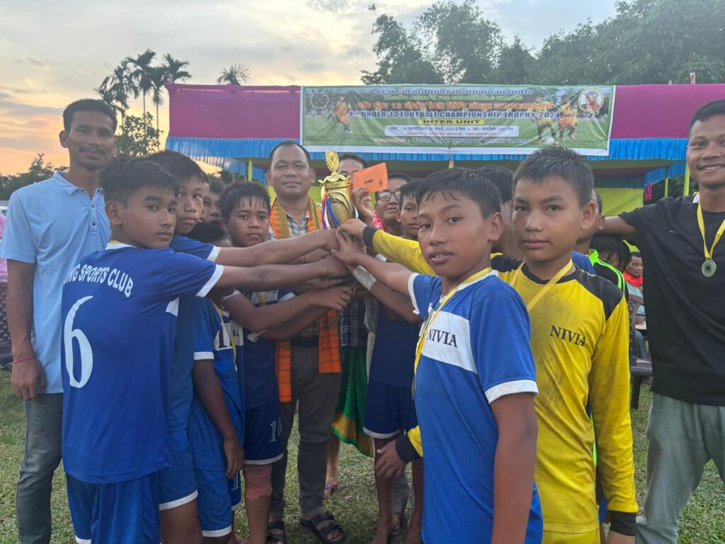 Ghoskata unit lifts trophy in football tournament 1