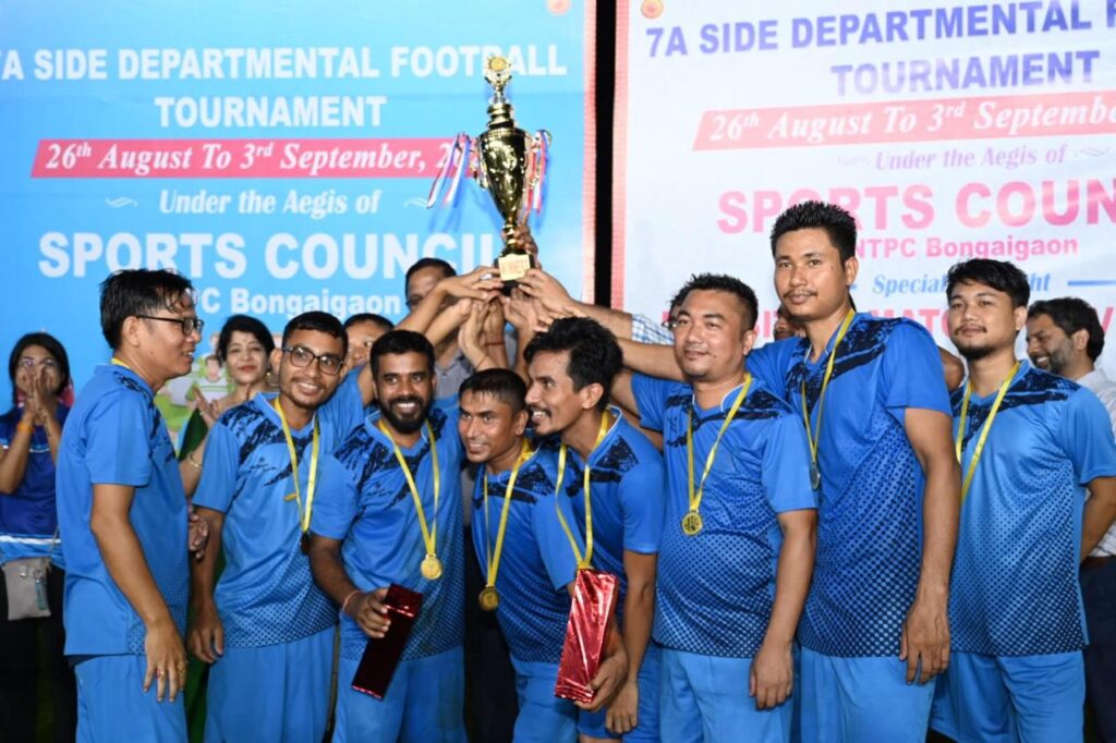 NTPC Bongaigaon Salakati conducts departmental football tourney 3