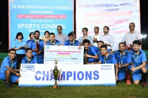 NTPC Bongaigaon Salakati conducts departmental football tourney